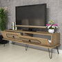 Hanah Home Soporte para TV Ekol - Oak